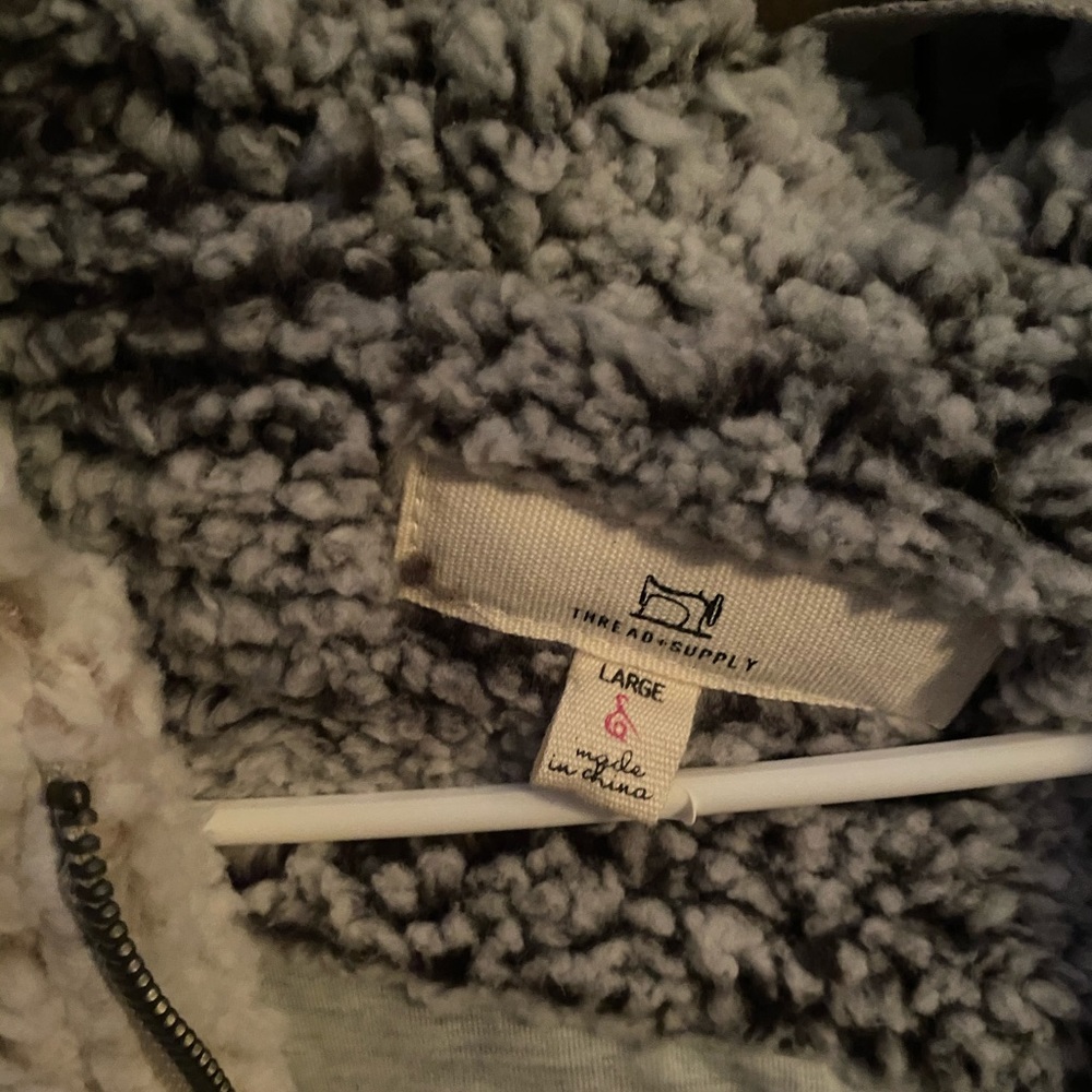 fuzzy jacket - Picture 2 of 2